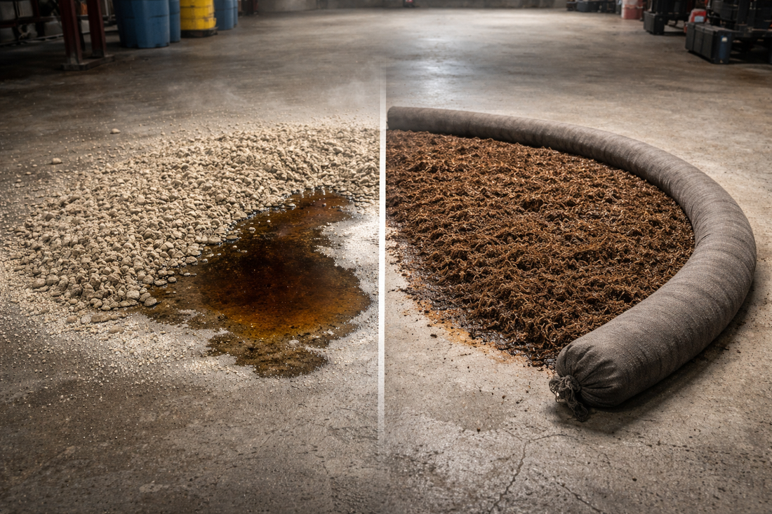 Peat Moss Oil Absorbent vs Oil Dry: Which Cleans Oil Better in Real-World Conditions?